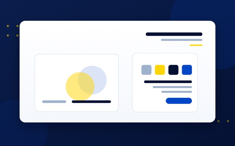 Professional web design team working on client project