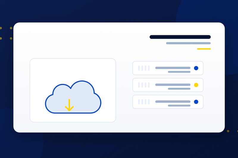 Side-by-side comparison of cloud and shared hosting infrastructure