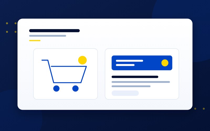 E-commerce website with shopping cart and product display